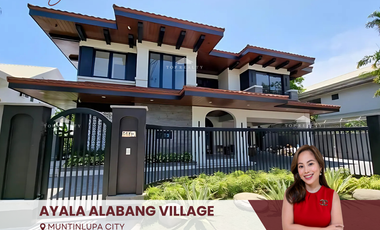 Ayala Alabang Village 5-Bedroom House with Pool for Sale in Muntinlupa Near Alabang West and Alabang Town Center