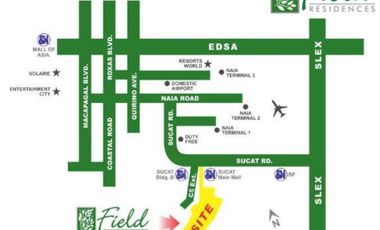 SMDC Field Residences 1BR Condo Behind SM Sucat Paranaque