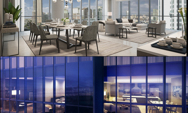 3BR Glass Suite Corner Unit, in Park Central Towers, Makati, For Sale