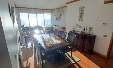 Espectacular departamento con linda vista al mar , 4 D , 3 B , 2 E  ,ubicado Costa de Montemar