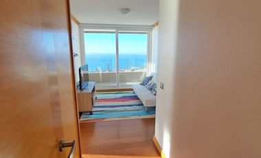 Espectacular departamento con linda vista al mar , 4 D , 3 B , 2 E  ,ubicado Costa de Montemar