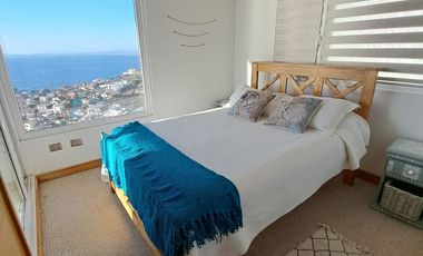 Espectacular departamento con linda vista al mar , 4 D , 3 B , 2 E  ,ubicado Costa de Montemar