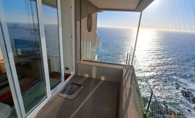 Espectacular departamento con linda vista al mar , 4 D , 3 B , 2 E  ,ubicado Costa de Montemar