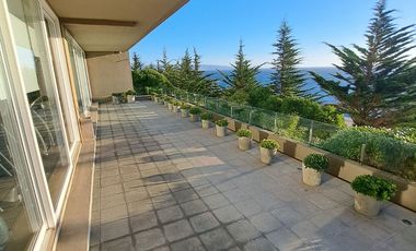 Espectacular departamento con linda vista al mar , 4 D , 3 B , 2 E  ,ubicado Costa de Montemar
