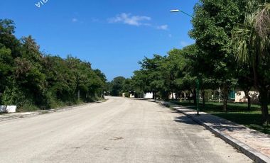 Terreno en venta en privada residencial al norte de Mérida con precio de oportunidad