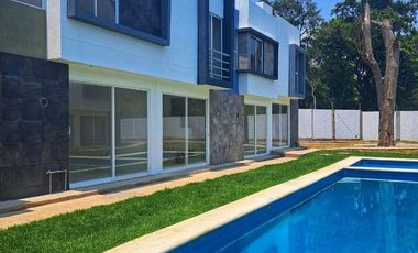 Casa en Venta con alberca dos recamaras en Emiliano Zapata a quince minutos de Cuernavaca Morelos