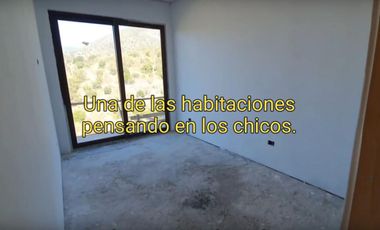 Parcela con casa casi terminada en Casablanca 3D 2B $84.900.000