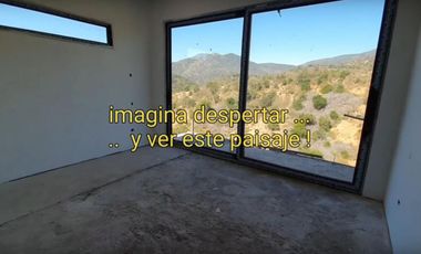 Parcela con casa casi terminada en Casablanca 3D 2B $84.900.000