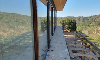 Parcela con casa casi terminada en Casablanca 3D 2B $84.900.000