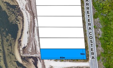 TERRENO EN SANTA CLARA, YUCATÁN, FRONT BEACH