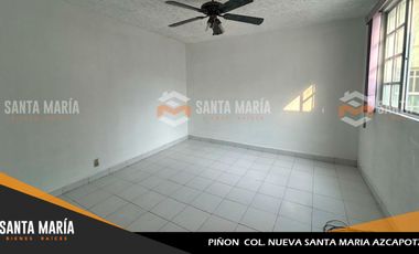 RENTA DE CASA COL. NUEVA  SANTA MARIA AZCAPOTZALCO