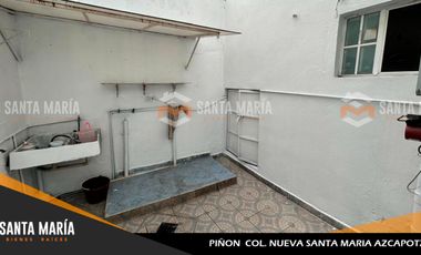 RENTA DE CASA COL. NUEVA  SANTA MARIA AZCAPOTZALCO