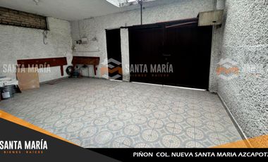 RENTA DE CASA COL. NUEVA  SANTA MARIA AZCAPOTZALCO