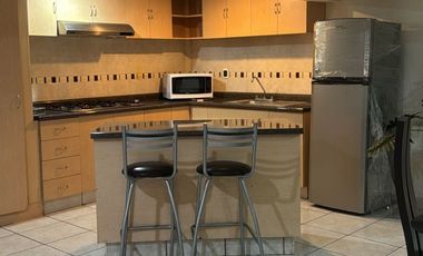 ALAMOS 3A SECCION DEPARTAMENTO AMUEBLADO EN PLANTA BAJA 91 M2 1 RECAMARA JARDIN 1 GARAGE