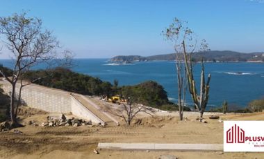 HUATULCO LOTES EN VENTA FRENTE AL MAR,  MARINA CHAHUE