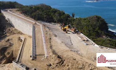 HUATULCO LOTES EN VENTA FRENTE AL MAR,  MARINA CHAHUE