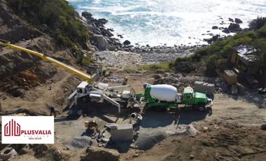HUATULCO LOTES EN VENTA FRENTE AL MAR,  MARINA CHAHUE