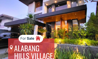 FOR SALE! 2 Storey House with Swimming Pool in Alabang Hills Village, Muntinlupa Village