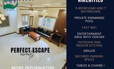 5 Bedrooms Fully-Furnished 2-Storey Villa with Pool For Rent