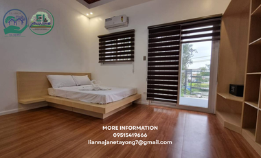 (5 Bedrooms) 2-Storey Furnished House with Pool For Sale/Rent, Located in a secured subdivision in Angeles City Pampanga near Friendship Highway