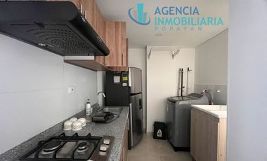 Agencia Inmobiliaria Popayán Alquila Apartaestudio Amoblado, sector norte de la ciudad, Edificio Laforet.