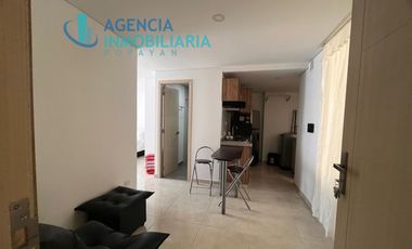 Agencia Inmobiliaria Popayán Alquila Apartaestudio Amoblado, sector norte de la ciudad, Edificio Laforet.