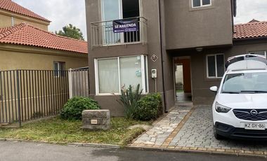 SE ARRIENDA CASA EN CHICAUMA CIUDAD PARQUE, LAMPA