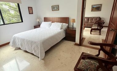 Arriendo Apartamento Amoblado de 1 habitación para renta flexible de 1 mes en adelante,  Poblado Sector Aguacatala Medellin