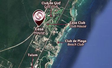 Casa con alberca privada y jacuzzi en venta, Tulum Country Club, Tulum