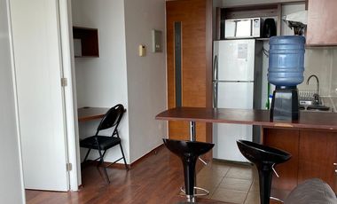 Arriendo cómodo  departamento amoblado e Santiago Centro 1 dormitorio 1 baños, $ 460.000