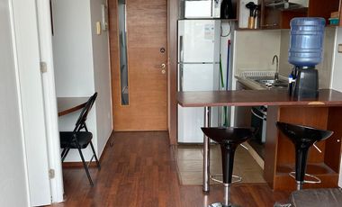 Arriendo cómodo  departamento amoblado e Santiago Centro 1 dormitorio 1 baños, $ 460.000