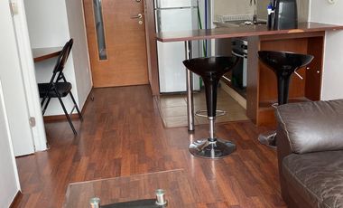 Arriendo cómodo  departamento amoblado e Santiago Centro 1 dormitorio 1 baños, $ 460.000