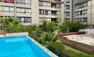 Arriendo cómodo  departamento amoblado e Santiago Centro 1 dormitorio 1 baños, $ 460.000