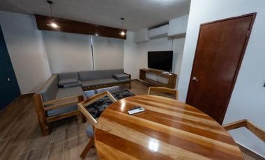 DEPARTAMENTO AMUEBLADO EN RENTA EN CIUDAD DEL CARMEN 🏡 📍UBICACIÓN: PRIVADA RESIDENCIAL DEL LAGO