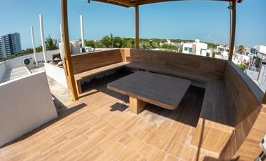 DEPARTAMENTO AMUEBLADO EN RENTA EN CIUDAD DEL CARMEN 🏡 📍UBICACIÓN: PRIVADA RESIDENCIAL DEL LAGO