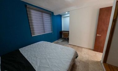 DEPARTAMENTO AMUEBLADO EN RENTA EN CIUDAD DEL CARMEN. RESIDENCIAL DEL LAGO