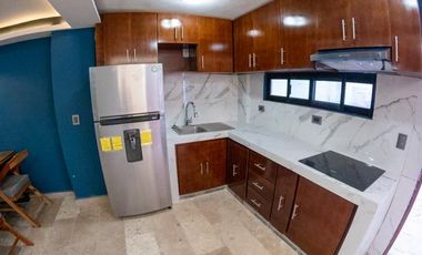 DEPARTAMENTO AMUEBLADO EN RENTA EN CIUDAD DEL CARMEN. RESIDENCIAL DEL LAGO