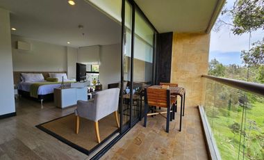 Moderna Suite Hotelera en Río Verde Rionegro - Estudio Amoblado con Vista Espectacular
