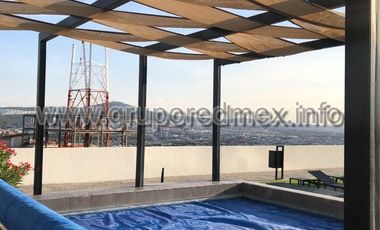 Departamento amueblado en renta en Cima Towers, Lomas del Campanario II, Queretaro