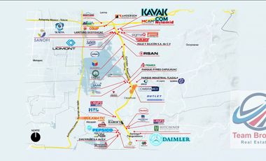 LOTES INDUSTRIALES EN CAPULHUAC CON AGUA, DRENAJE , ENERGÍA Y SERVICIOS HASTA 230,500 M2 SUPER PRECIO!