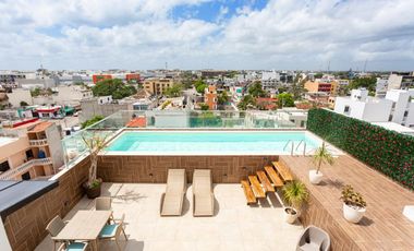 Estudio en el corazón de Playa del Carmen