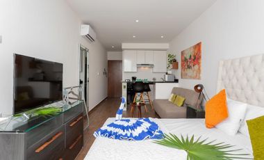 Estudio en el corazón de Playa del Carmen