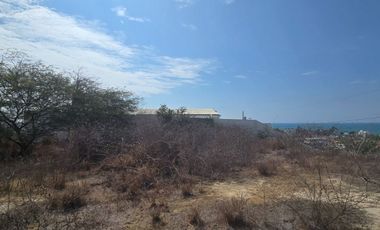 ¡¡ Vendo Terreno 250m² Esquinero Punta Blanca Vía Spondylus Vista Panorámica al Mar !!