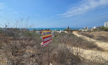 ¡¡ Vendo Terreno 250m² Esquinero Punta Blanca Vía Spondylus Vista Panorámica al Mar !!