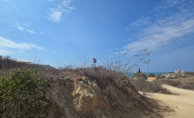 ¡¡ Vendo Terreno 250m² Esquinero Punta Blanca Vía Spondylus Vista Panorámica al Mar !!