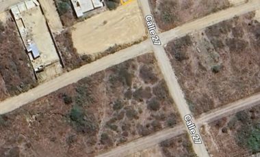 ¡¡ Vendo Terreno 250m² Esquinero Punta Blanca Vía Spondylus Vista Panorámica al Mar !!