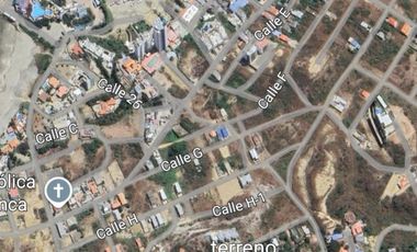 ¡¡ Vendo Terreno 250m² Esquinero Punta Blanca Vía Spondylus Vista Panorámica al Mar !!