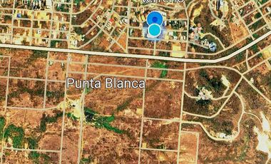 ¡¡ Vendo Terreno 250m² Esquinero Punta Blanca Vía Spondylus Vista Panorámica al Mar !!
