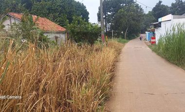 For Sale Land Ready to Build Bogor Access Bomang Side of Kemang Road