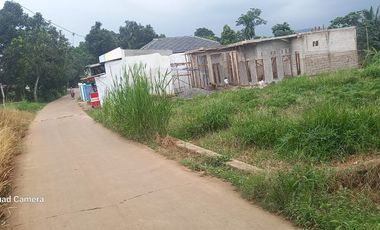 For Sale Land Ready to Build Bogor Access Bomang Side of Kemang Road